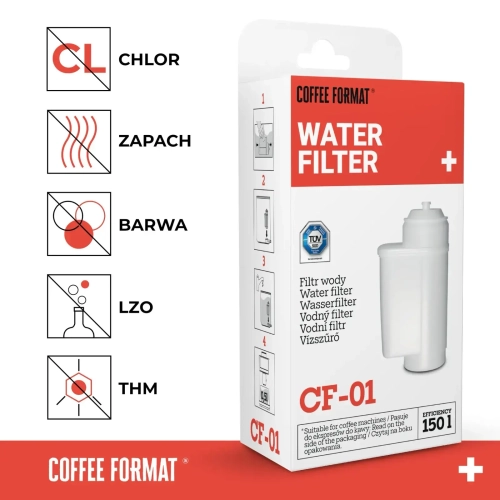 Filtr do wody Coffee Format CF-01 zamiennik Brita Intenza Siemens Bosh
